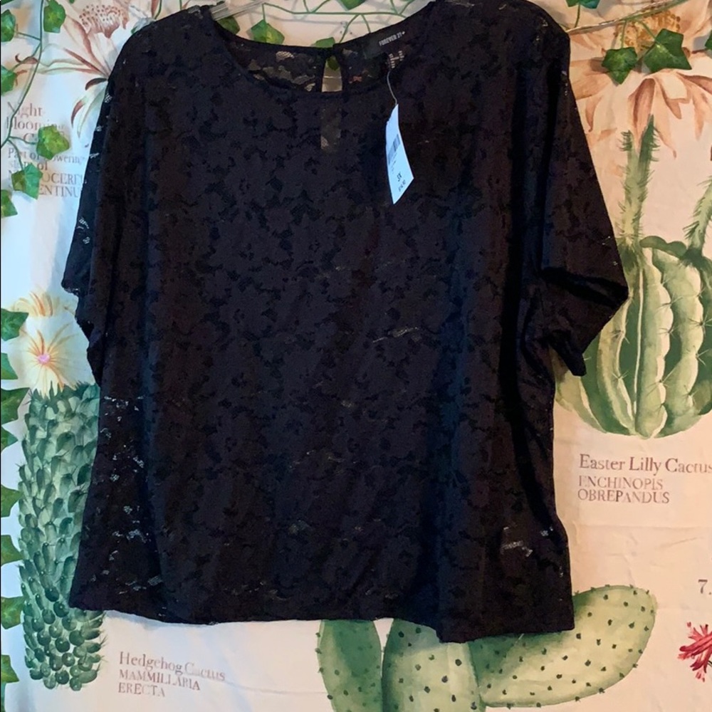 Floral Sheer Top